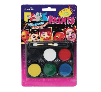 Water Based Face and Body Paint Kit with Applicator for Creative Faces ...