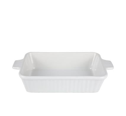 Ceramic Oven Casserole Dish 29x16x5cm Oven Safe and Durable Cookware Bakeware for Casseroles, Home Decor Gifts, White