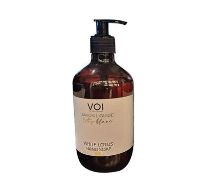 Voi Luxury Handsoap Savon White Lotus 500ml Nourishing and Hydrating For All Skin Types
