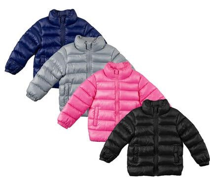 7-8 Years Old Kids Plain Puffer Jacket for Girls and Boys, Elegant, Cozy & Warm Winter Essentials