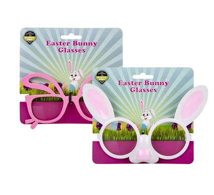 Dress Up Easter Bunny Glasses, Easter Photo Booth Props, Party Decoration Supplies for Kids Adults