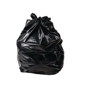 Plastic Rubbish Bag, Refuse Bin Liner - 760 x 910mm, 30 micron - 200 Bags