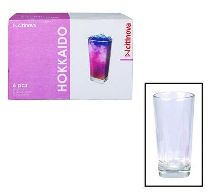 Citinova 345ml Hokkaido Tumbler Glass Set (6 Piece Set)