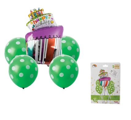 avenusa - BALLOON BOUQUET 1F & 4L HBD - avenu.co.za - Party & Decorations