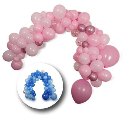 89 Piece Balloon Arch Decor Pack Birthday, Baby Shower Party Decoration Garland