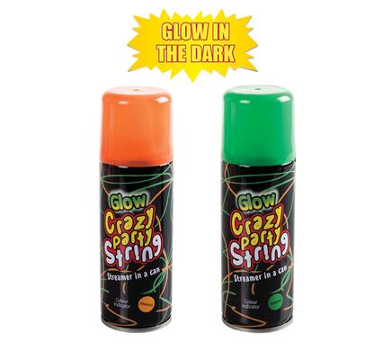 avenusa - Party Spray String Glow In Dark For Any Party Festivities - Luminous Spray, 2 Can Set - avenu.co.za - Party & Decorations