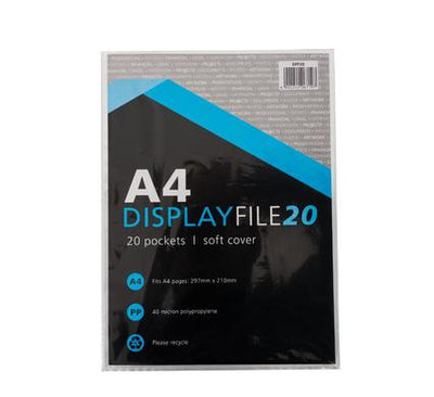 avenusa - A4 Display File - 20pc Plastic Pockets - avenu.co.za - Office & School Supplies