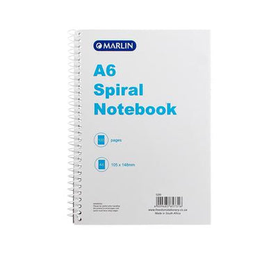avenusa - Marlin A6 Spiral Notepad 100 Page - avenu.co.za - Office & School Supplies