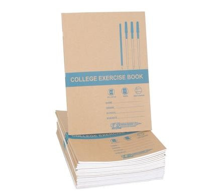 5 Pack College Exercise Book 72 Page A4