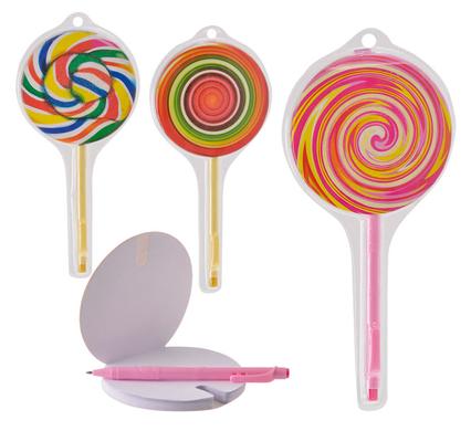 avenusa - NOVELTY NOTE-BOOK LOLLYPOP W/PEN - avenu.co.za - Office & School Supplies