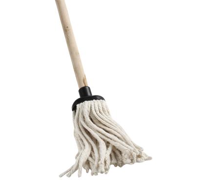 avenusa - All Purpose Cotton Floor Mop - Wooden 1.2 Metre Long Handle - avenu.co.za - Home & Decor