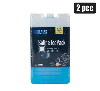 Coolmax Long Lasting Ice Pack Saline 10X17Cm, 2Pc Pack Keep Food Fresh