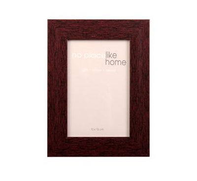 avenusa - Picture-Frame Pl Mahogany Look 10x15cm - avenu.co.za - Home & Decor