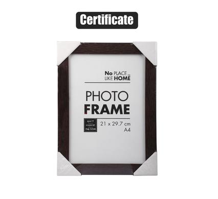 A4 Photo Picture Frame, Brown