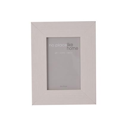 avenusa - Natural Mat White Wide Wooden Picture Frame, 10 x 15cm - avenu.co.za - Home & Decor