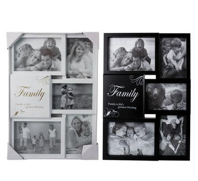 avenusa - Family Collage Picture Frame, 5 Photo 15 x 10cm - avenu.co.za - Home & Decor