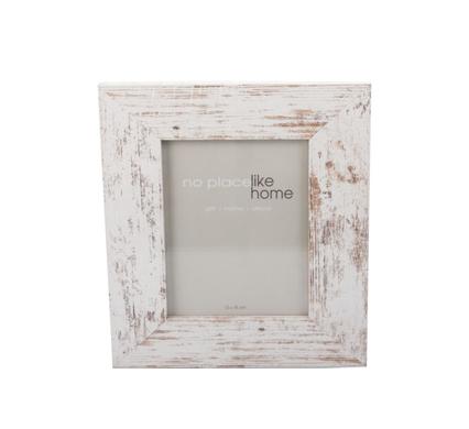 avenusa - Picture-Frame Wdn White Stressed 13x18cm - avenu.co.za - Home & Decor