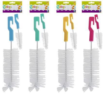 avenusa - Cooey Baby-Bottle Brushes White 2pc - avenu.co.za - Baby