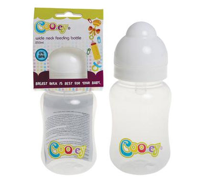 avenusa - Cooey Feeding Bottle With Wide Neck 250ml - avenu.co.za - Baby