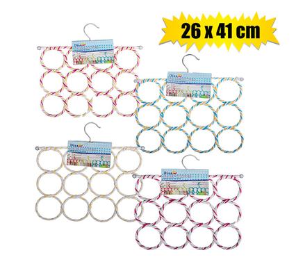 Scarf Hanger Multipurpose Holder for Closet Organization, Clutter Removing Space Saving Hanger