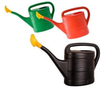 avenusa - Plastic Watering Can with Rose - Assorted Colours - 10 Litre Indoor/Outdoor - avenu.co.za - Tools & Home Improvement, Garden