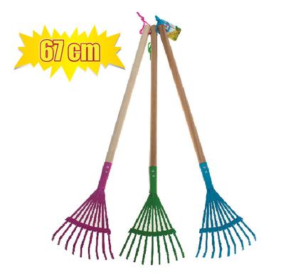 avenusa - Garden Monsters Kids Garden Leaf Rake Size 67 cm in Assorted Colours - avenu.co.za - Tools & Home Improvement, Garden