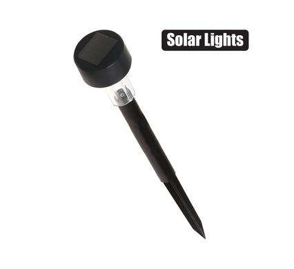 Solar Powered Plastic Garden Light - Pathways, Garden Decor - 2 Pack