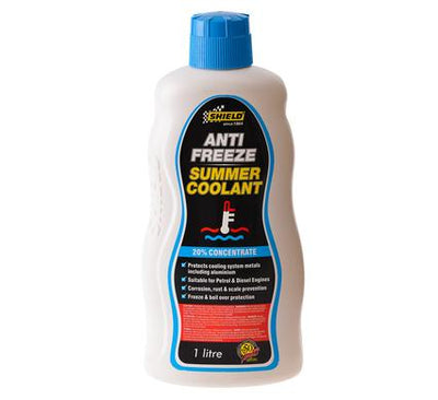 avenusa - Shield Anti Freeze Summer Coolant  20% Volume (1) Litre - avenu.co.za - Automotive