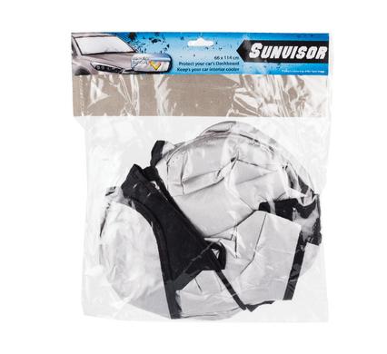 avenusa - Sunvisor Car Windscreen Sun Shield, Easily Foldable, Size 114x66cm - avenu.co.za - Automotive