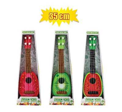 avenusa - Cute Toy Fruit Design Ukulele Guitar for Young Kids - 35cm - avenu.co.za - Toys & Games