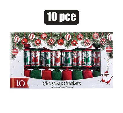 Merry Christmas Crackers 10pc Box Set