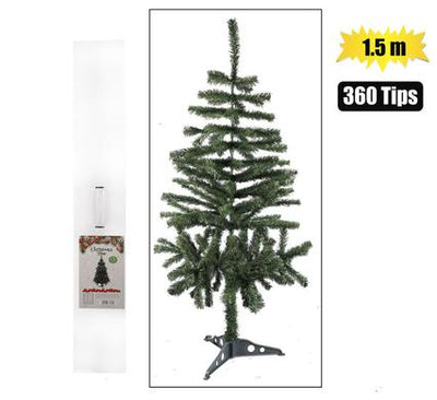 Christmas Tree 1500m Green (360 Tips) Boxed