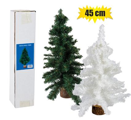 Xmas Tree 45Cm Wooden Stand (100 Tips)