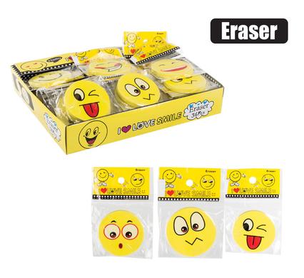 Emoji Erasers, Pack of 36, Pencil Erasers, Smiley Face Erasers for Kids