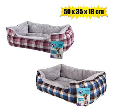 Best Friend Faux Fur Luxury Rectangular Pet Bed (Multiple Sizes)