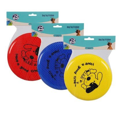 Durable Pet Dog Frisbee Disc 20cm Toys for Small Medium Dogs Puppies Outdoor Sports