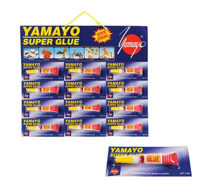 Yamayo Superglue 2.5g - Card of 12