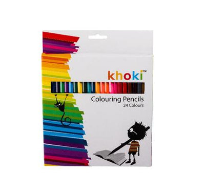 avenusa - Khoki Pencil Crayons Long 24pc - avenu.co.za - Arts & Crafts