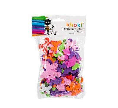 avenusa - Khoki Foam Butterflies Self Adhesive Multi Coloured - avenu.co.za - Arts & Crafts