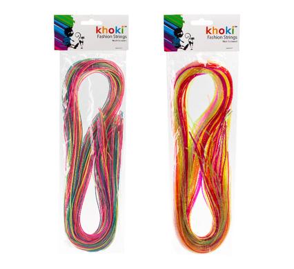 Fashion Strings 50 pce Assorted Colours DIY Fashion Jewellry Making ...