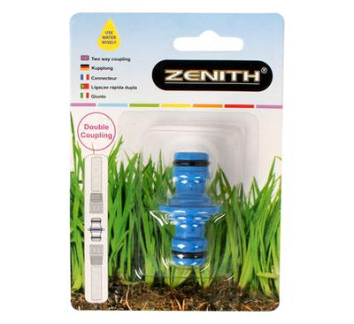 avenusa - Zenith Plastic Snap on Garden Hose Connector Set Double Quick Release Connector - avenu.co.za - Tools & Home Improvement, Garden