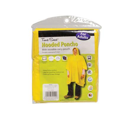 avenusa - Hooded Raincoat Poncho - Bright Yellow for Adults Waterproof Vinyl - 132 x 203cm - avenu.co.za - Sports & Outdoors
