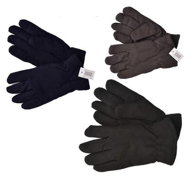 avenusa - Winter Fleece Men's Gloves - Soft Fleece Gloves For Cold Weather Warmth - avenu.co.za - Fashion