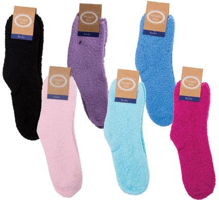 avenusa - Snuggly Bits Microfibre Plain Colour Ladies Socks - Assorted Colours - avenu.co.za - Fashion