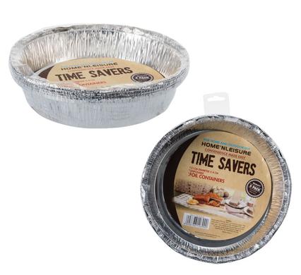 avenusa - Home n Leisure Aluminium Foil Baking Pans  21x4cm 5pc - avenu.co.za - Home & Decor