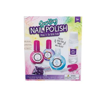Fun Girls Create Your Own Nail Polish Diy Kit, Everything You Need - Ages 6+