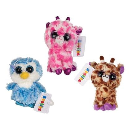 Plush Animal Big Bright Eyes 15cm Cute And Cuddly