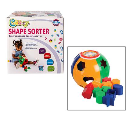 Early Childhood Educational Baby Toy Sorter Round Shape