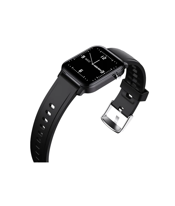 Square Smart Watch Android and IOS Compatible Fitness Tracker, Heart Rate Monitor, 40mm Touch Screen. Pedometer Smartwatch Sleep Monitor Men and Women