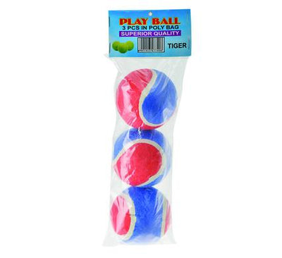 avenusa - Play Ball Tennis Balls Blue & Red 3 Pack - avenu.co.za - Sports & Outdoors